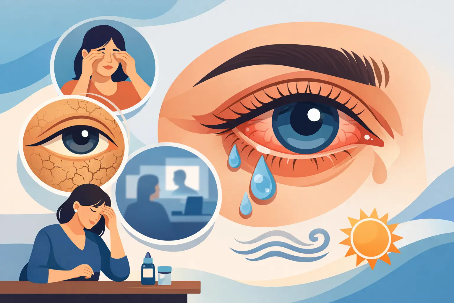 Dry Eye Disease Symptoms to Watch For