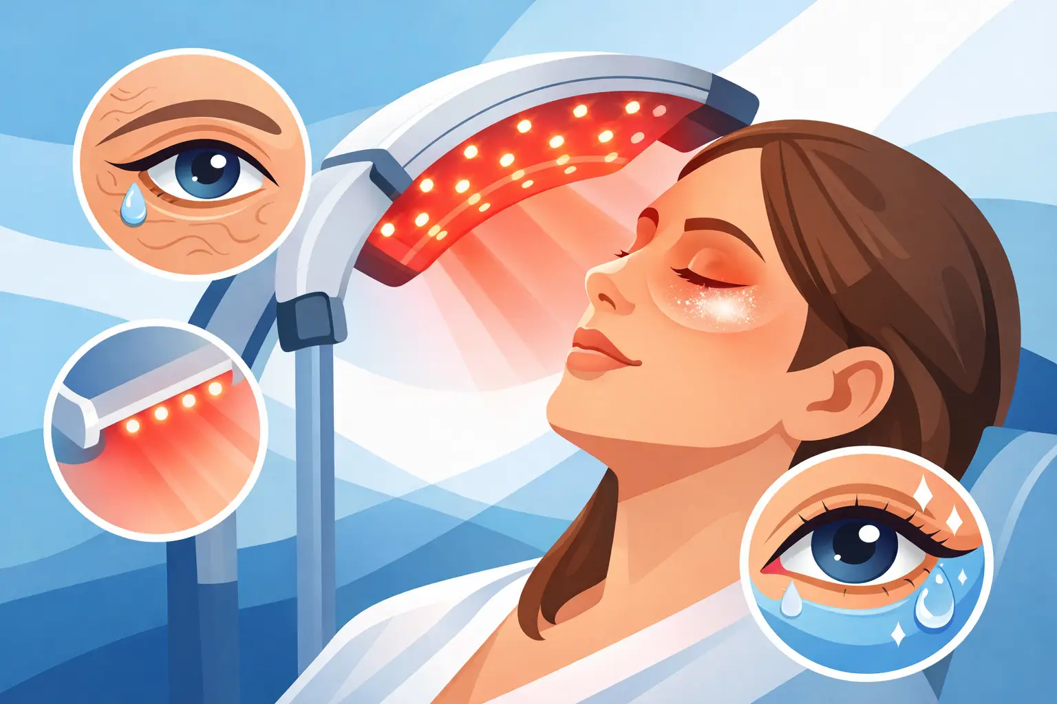 Low Level Light Therapy for Dry Eye Relief