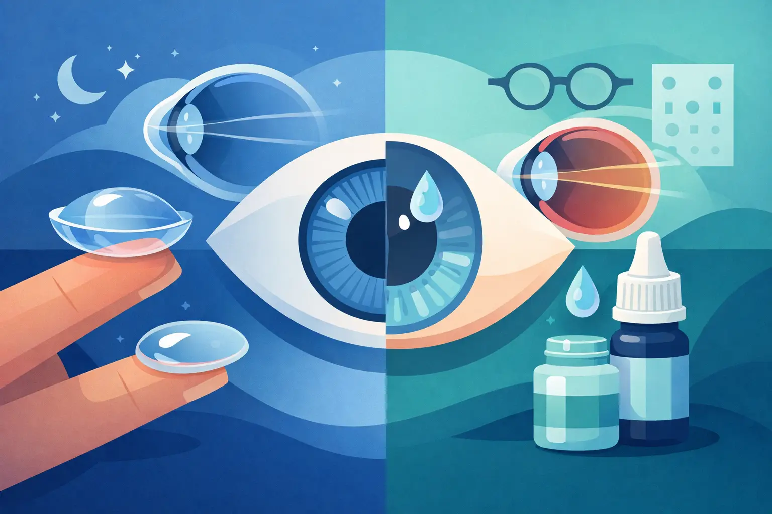 Orthokeratology vs Atropine Drops for Myopia