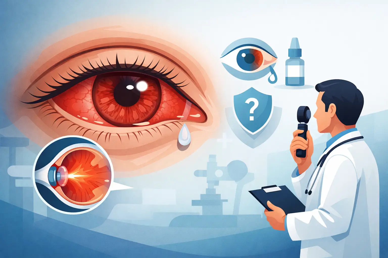 Red Eye Acute Anterior Uveitis: What to Do