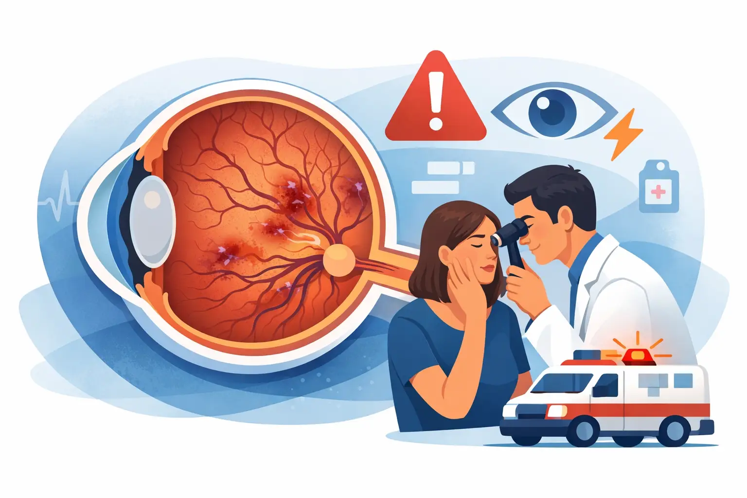 Central Retinal Vein Occlusion Needs Urgent Care