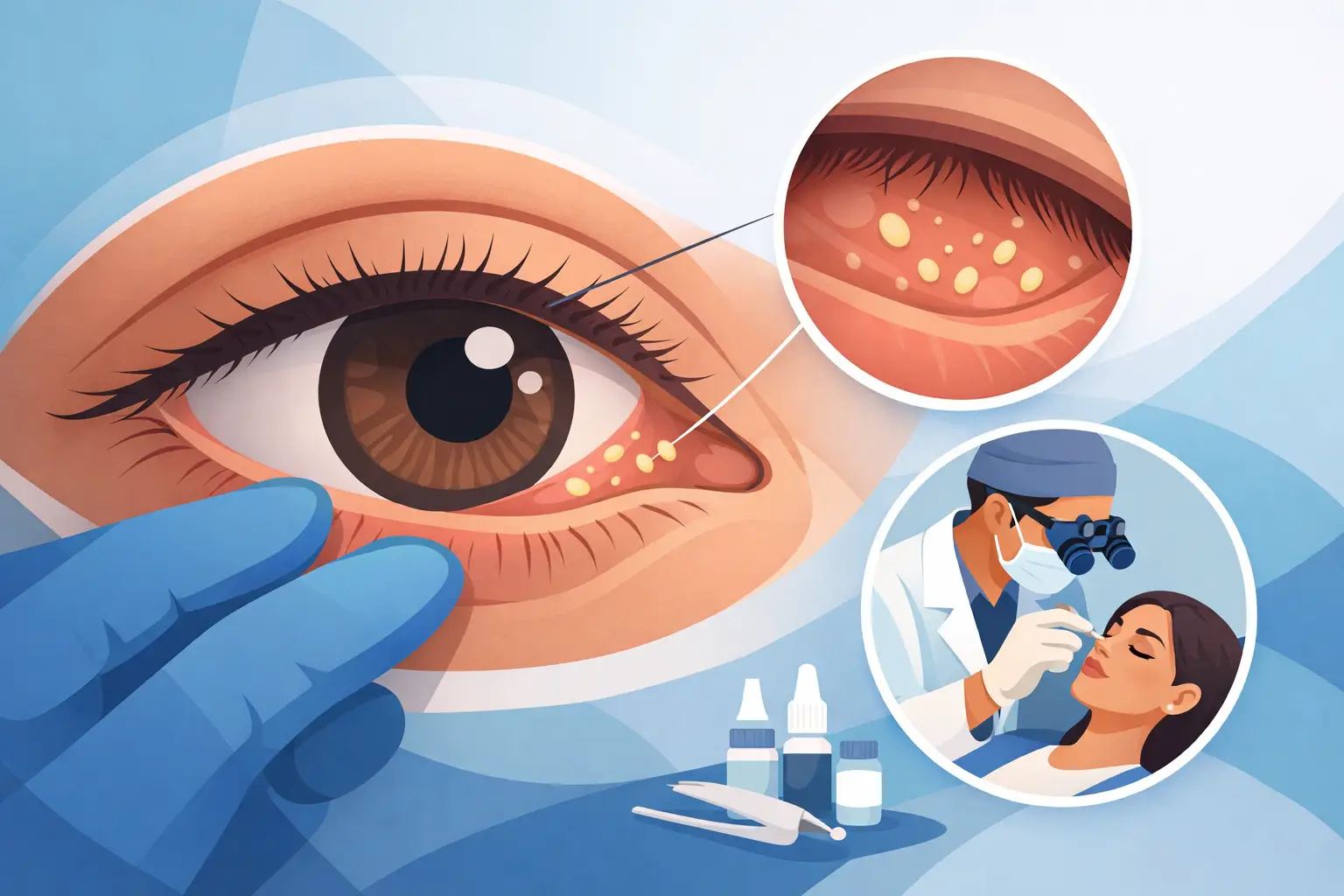 Conjunctival Concretion Causes and Treatment