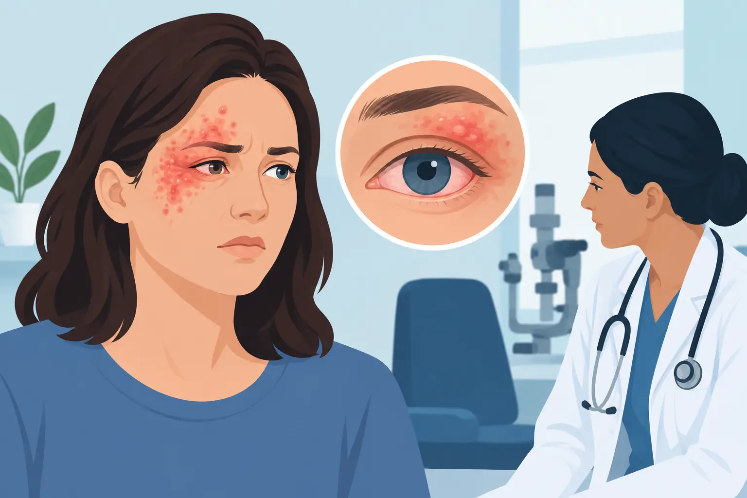 Herpes Zoster Ophthalmicus Requires Urgent Care